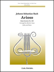 ARIOSO CANTATA #156-CELLO SOLO cover